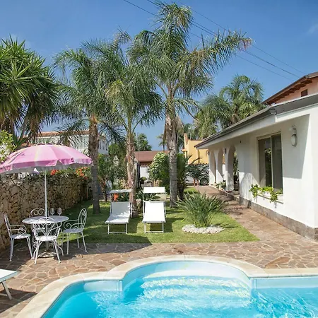 Villa Manzella Piscina Privata Cinisi Exterior photo