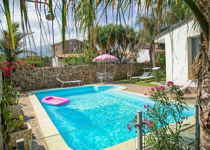 Villa Manzella Piscina Privata
